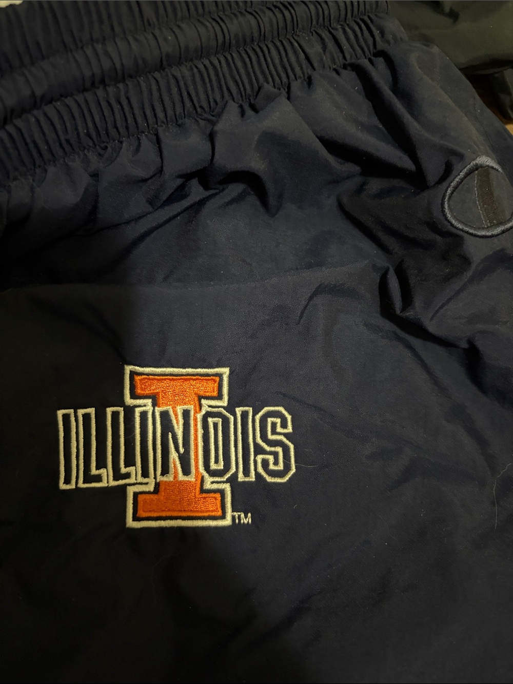 Illinois retro track pants